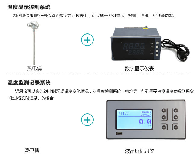 铠装温度传感器配套仪器